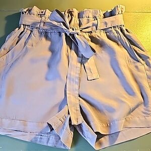 Thread & Supply NWT shorts XS. With tie. Blue/gray. Pockets.
